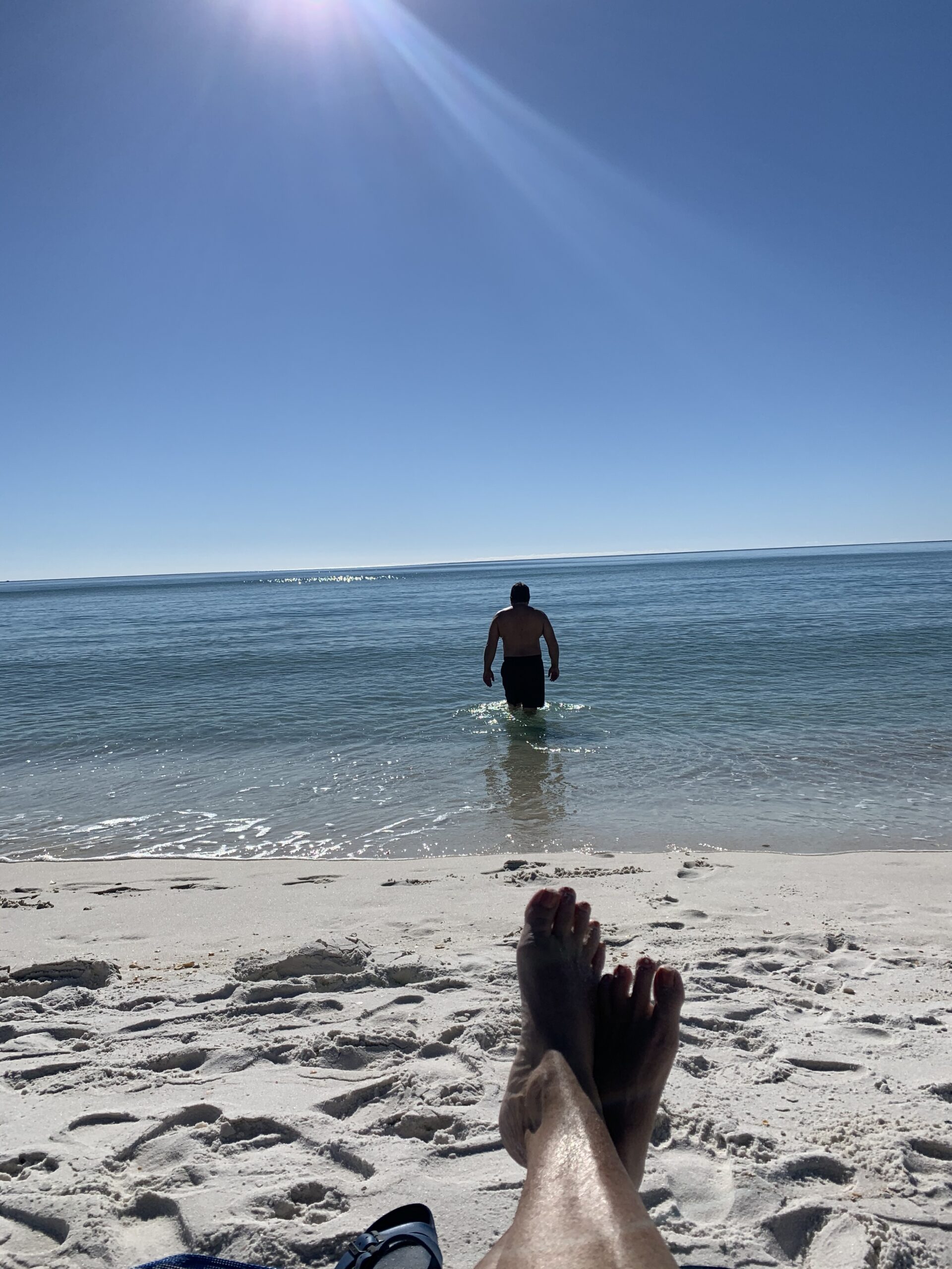 Floyd on the Beach in Panama City Beach