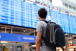 waiting at the airport